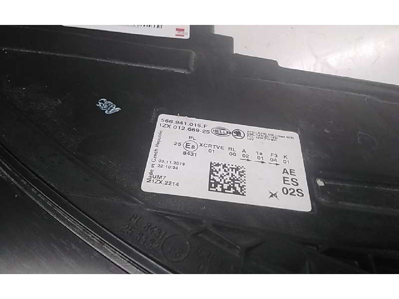 Recambio de faro xenon izquierdo para skoda kodiaq referencia OEM IAM 566941015F  
