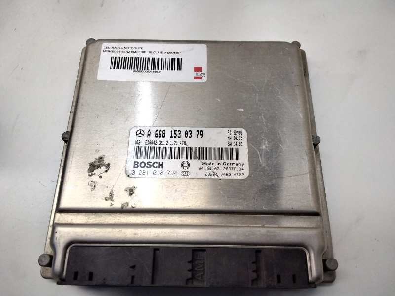 Recambio de centralita motor uce para mercedes clase a (w169) referencia OEM IAM 0281010794  