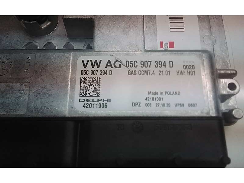 Recambio de centralita motor uce para volkswagen t-roc referencia OEM IAM 05C907394D  
