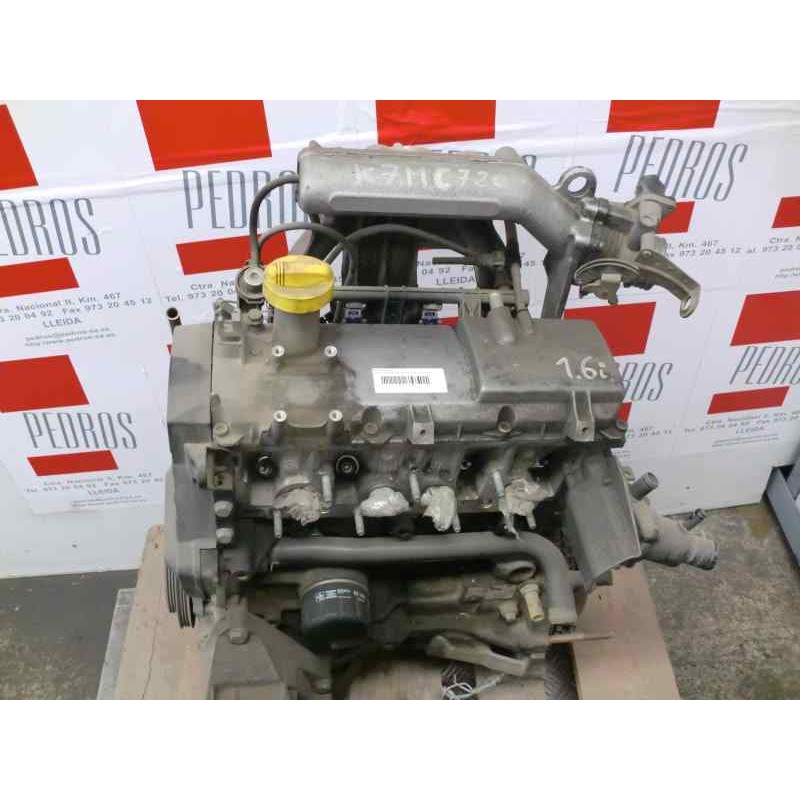 Recambio de motor completo para renault megane i berlina hatchback (ba0) 1.6 referencia OEM IAM K7M720  48217