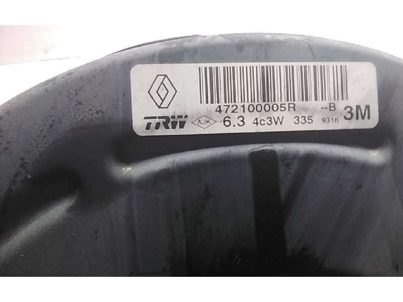 Recambio de servofreno para renault megane iii berlina 5 p emotion referencia OEM IAM 472100005R  