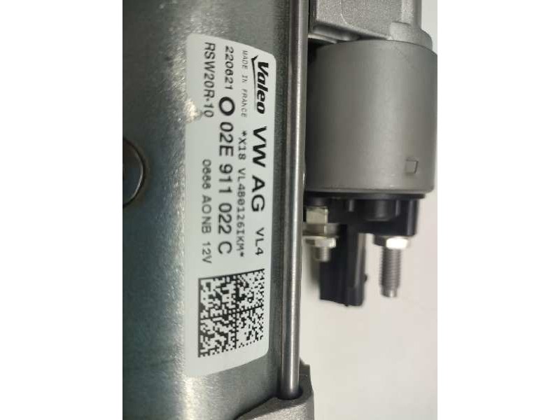 Recambio de motor arranque para volkswagen tiguan allspace(bw2) referencia OEM IAM 02E911022C  
