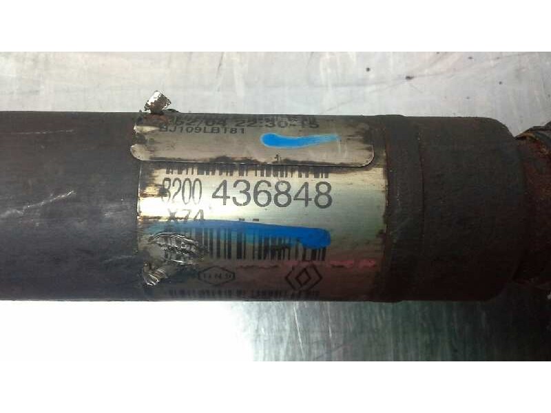 Recambio de transmision delantera derecha para renault laguna ii (bg0) 2.2 dci turbodiesel referencia OEM IAM 8200436848 TRANSMI