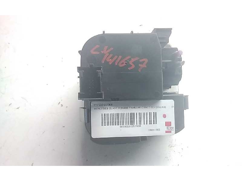 Recambio de mando luces para mercedes clase c (w203) familiar c 220 t cdi (203.206) referencia OEM IAM A2035450604  