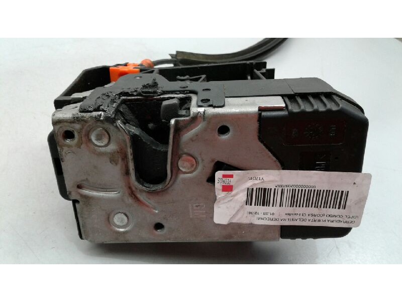 Recambio de cerradura puerta delantera derecha para opel combo (corsa c) familiar referencia OEM IAM ER24434885  