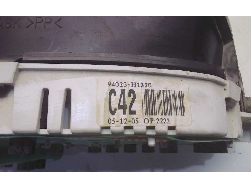 Recambio de cuadro instrumentos para hyundai terracan (hp) 2.9 crdi gl referencia OEM IAM 94023H1320  