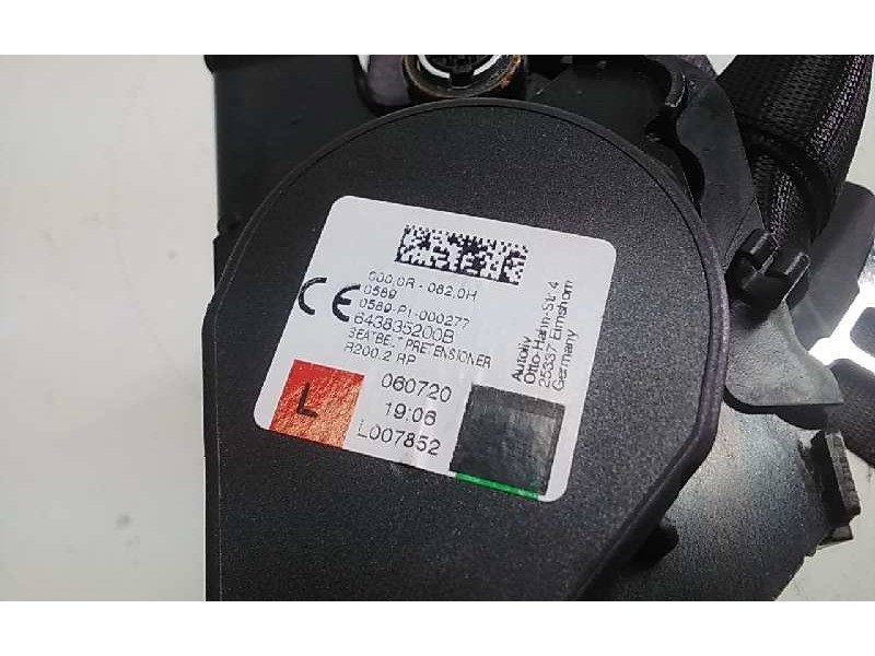 Recambio de cinturon seguridad trasero izquierdo para bmw serie 2 gran coupe (f44) 218i referencia OEM IAM 060720  
