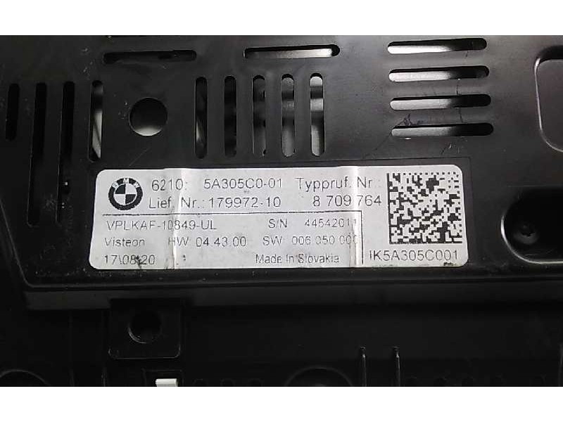 Recambio de cuadro instrumentos para bmw serie 2 gran coupe (f44) 218i referencia OEM IAM 5A305C001  