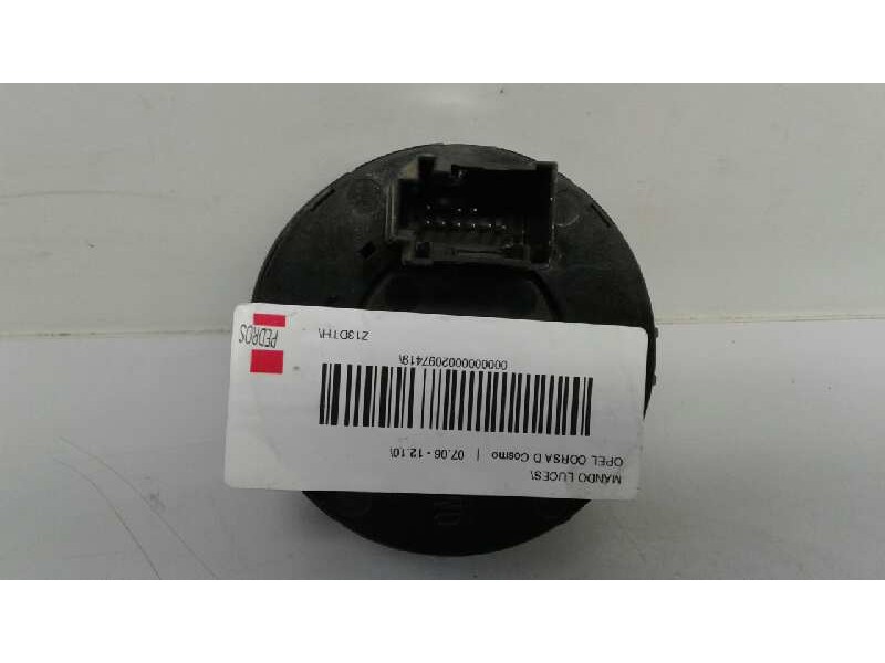 Recambio de mando luces para opel corsa d cosmo referencia OEM IAM   