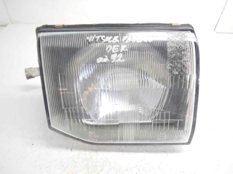 Recambio de faro derecho para mitsubishi montero (v20/v40) 2500 td gl (2-ptas.) referencia OEM IAM 11037746  48831