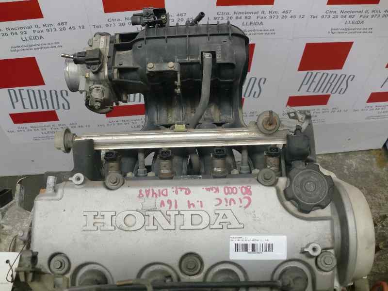 Recambio de motor completo para honda civic berlina .5 (ma/mb) 1.4 referencia OEM IAM D14A8  49007