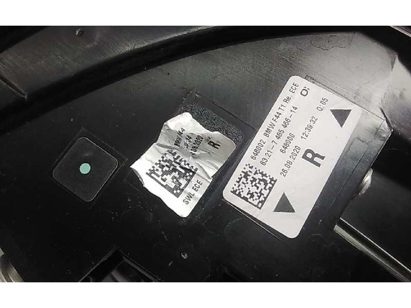 Recambio de piloto trasero derecho para bmw serie 2 gran coupe (f44) 218i referencia OEM IAM 6321746546614  