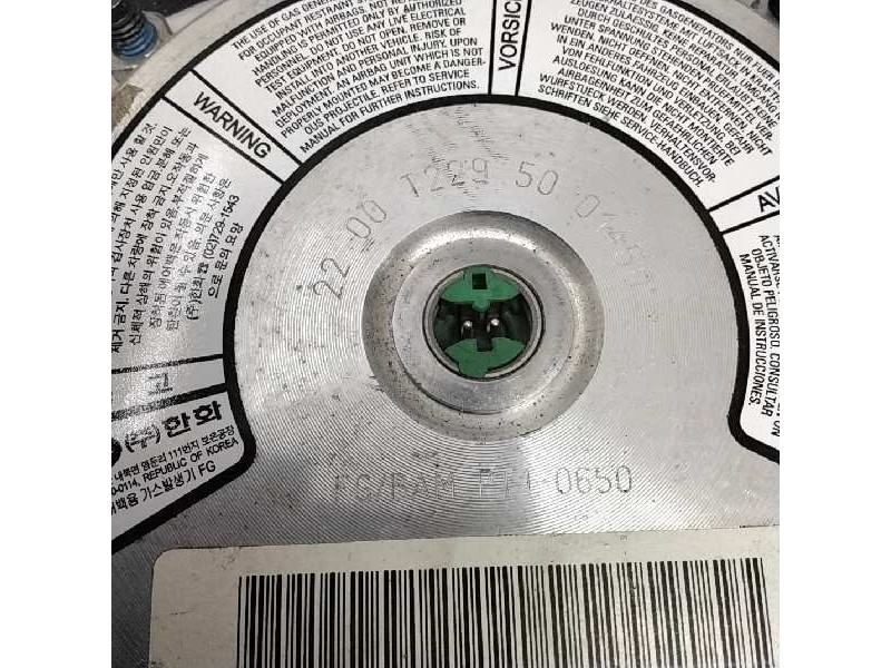 Recambio de airbag delantero izquierdo para hyundai atos (mx) referencia OEM IAM 2200T2295001450  