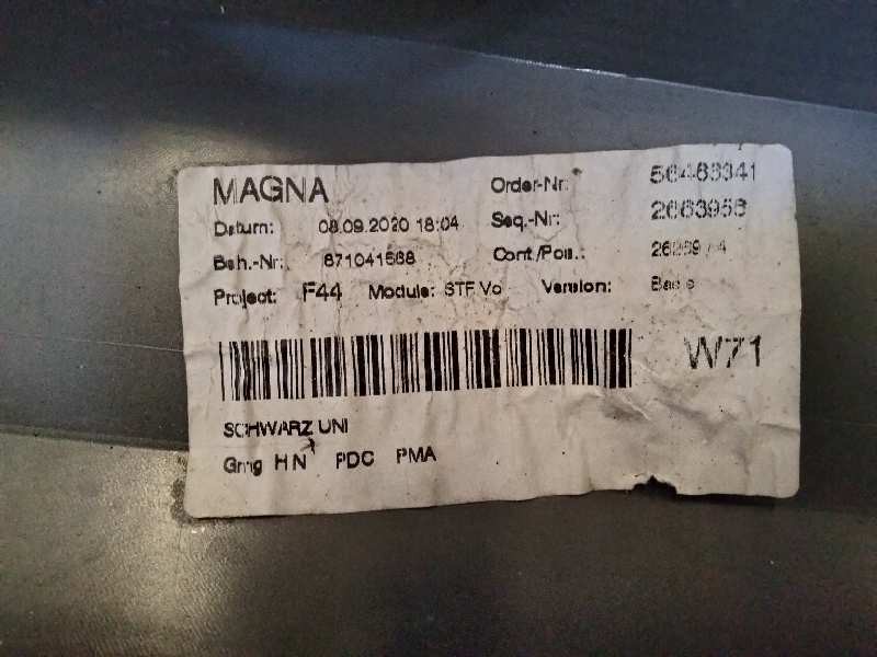 Recambio de paragolpes delantero para bmw serie 2 gran coupe (f44) 218i referencia OEM IAM 56483341 2663958 