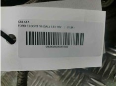 Recambio de culata para ford escort berlina/turnier 1.6 16v cat referencia OEM IAM 950M  49942 2