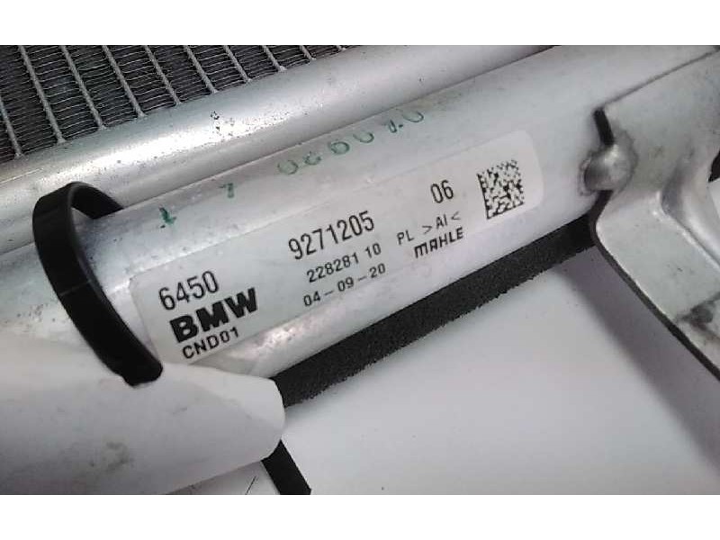 Recambio de condensador / radiador aire acondicionado para bmw serie 2 gran coupe (f44) 218i referencia OEM IAM 9271205  
