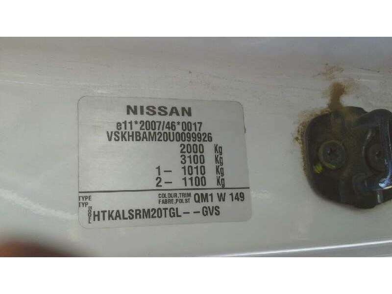 nissan nv 200 (m20) del año 2015