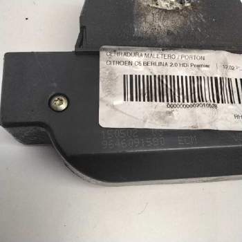 Recambio de cerradura maletero / porton para citroën c5 berlina 2.0 hdi premier referencia OEM IAM 9646091580  
