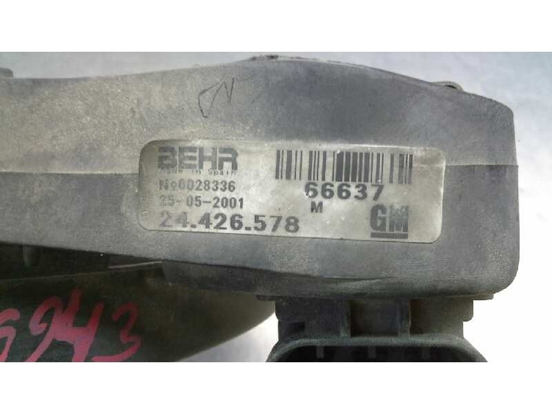 Recambio de electroventilador para opel corsa c elegance referencia OEM IAM 24426578 66637 