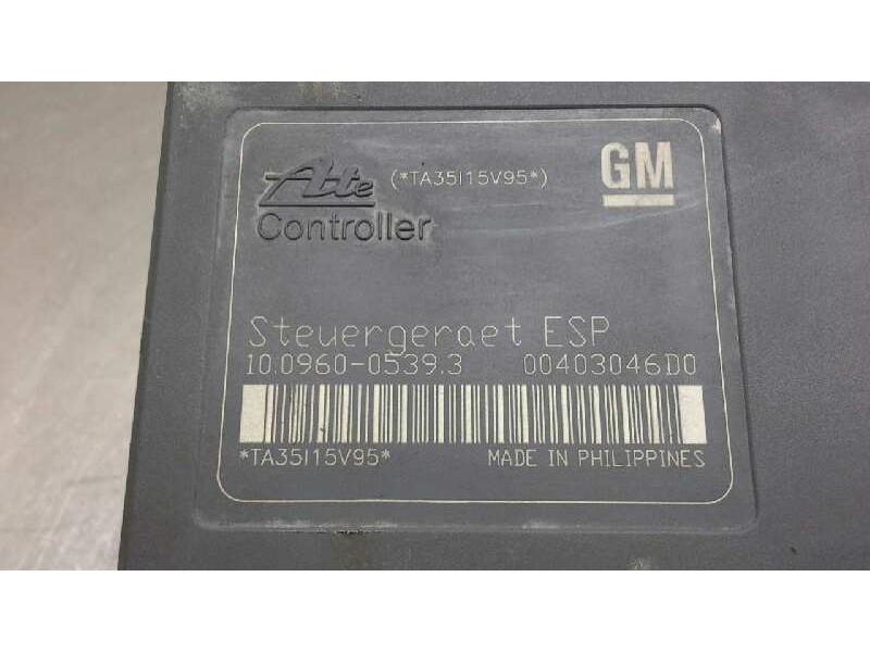 Recambio de abs para opel astra gtc sport referencia OEM IAM 13213610  