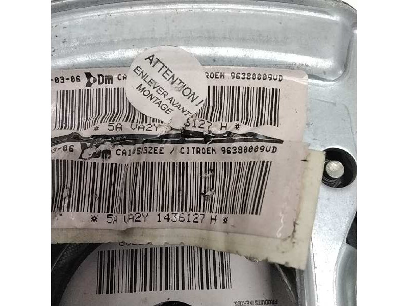 Recambio de airbag delantero izquierdo para citroen c2 furio referencia OEM IAM 4112HH 96380009VD 