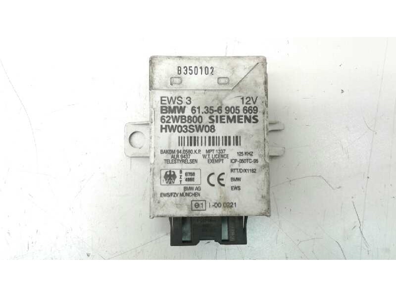 Recambio de unidad control ecu para bmw serie 3 berlina (e46) 320d referencia OEM IAM 61351388613  