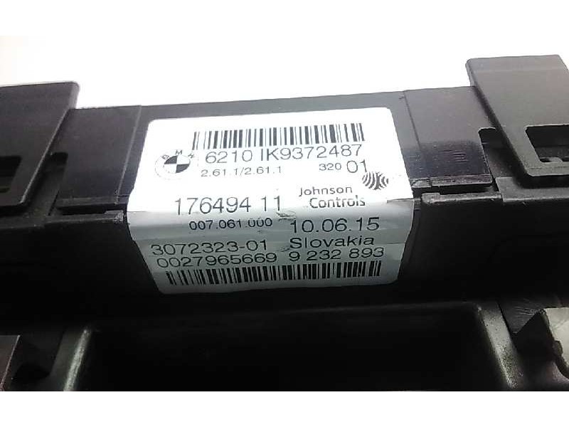 Recambio de cuadro instrumentos para bmw serie 3 lim. (f30) 320d referencia OEM IAM 6210IK9372487  
