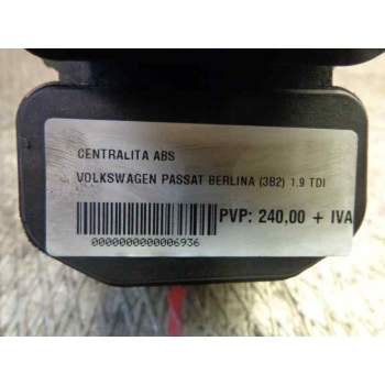 Recambio de centralita abs para volkswagen passat berlina (3b2) 1.9 tdi referencia OEM IAM 0265216559 BOSCH 105207