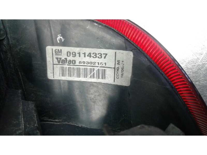 Recambio de piloto trasero derecho para opel corsa c corsavan referencia OEM IAM   