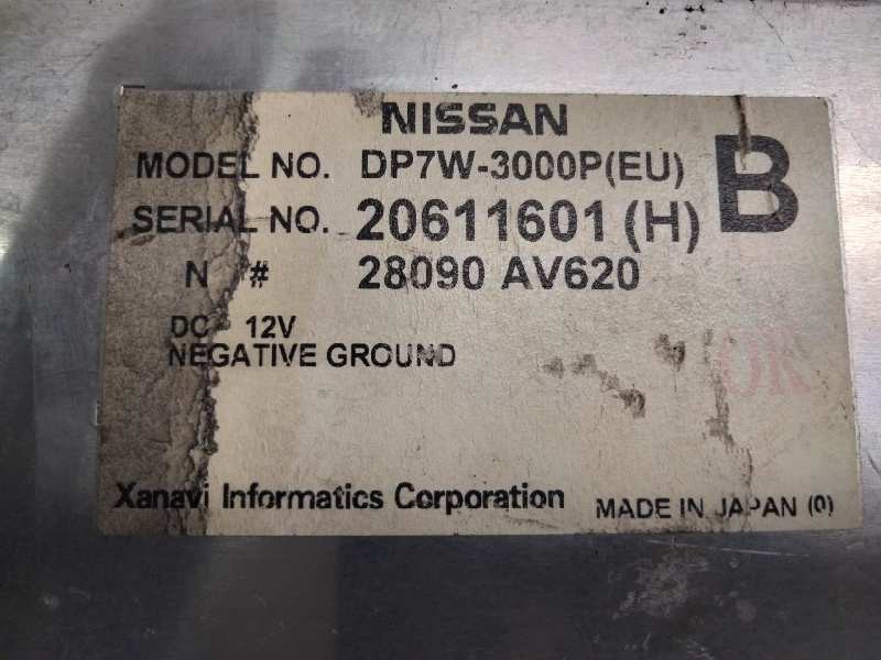 Recambio de pantalla multifuncion para nissan primera berlina (p12) visia referencia OEM IAM 28090AV620 20611601 28090AV620