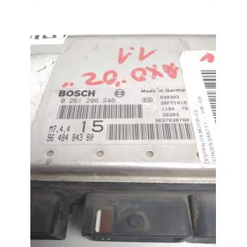 Recambio de centralita motor uce para citroën saxo 1.1 referencia OEM IAM 0261206246 9648484380 26FM1018