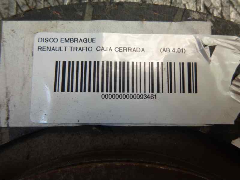 Recambio de disco embrague para renault trafic caja cerrada (ab 4.01) 1.9 diesel referencia OEM IAM   51401