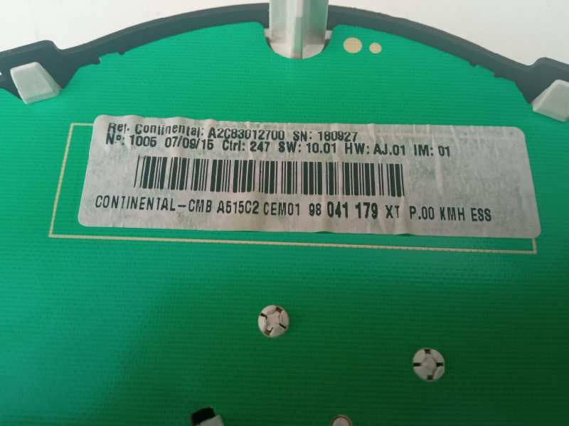 Recambio de cuadro instrumentos para citroen c3 tonic referencia OEM IAM   