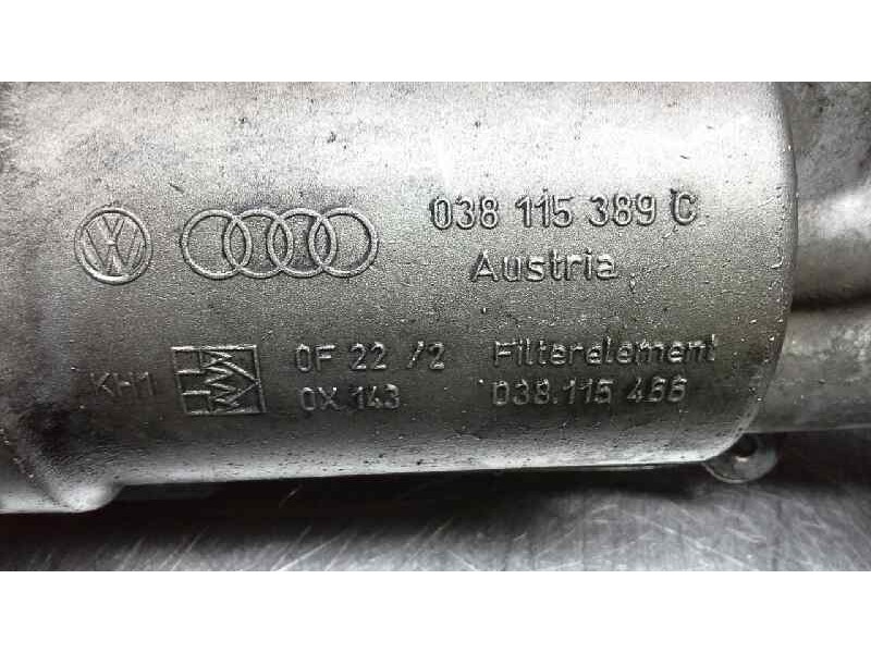Recambio de soporte filtro aceite para volkswagen passat variant (3b6) trendline referencia OEM IAM 038115389C  