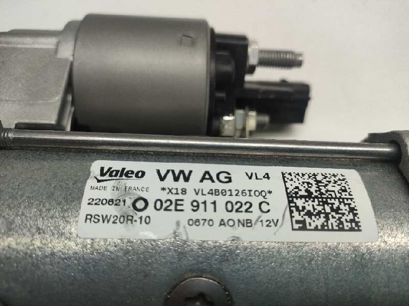 Recambio de motor arranque para skoda octavia combi (5e5) referencia OEM IAM 02E911022C  