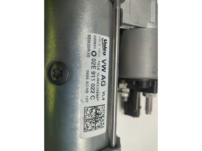 Recambio de motor arranque para skoda octavia combi (5e5) referencia OEM IAM 02E911022C  