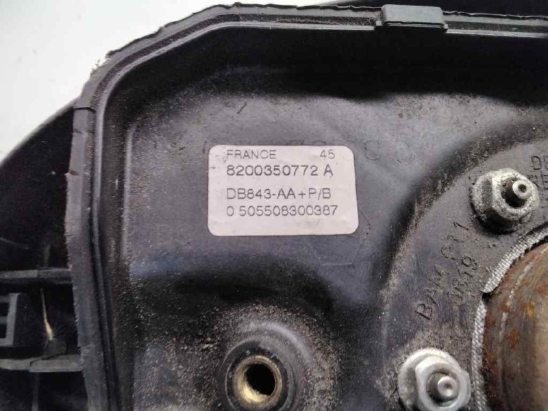 Recambio de airbag delantero izquierdo para renault kangoo (f/kc0) authentique referencia OEM IAM 8200350772A  