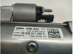 Recambio de motor arranque para volkswagen t-roc referencia OEM IAM 02E911022C   2