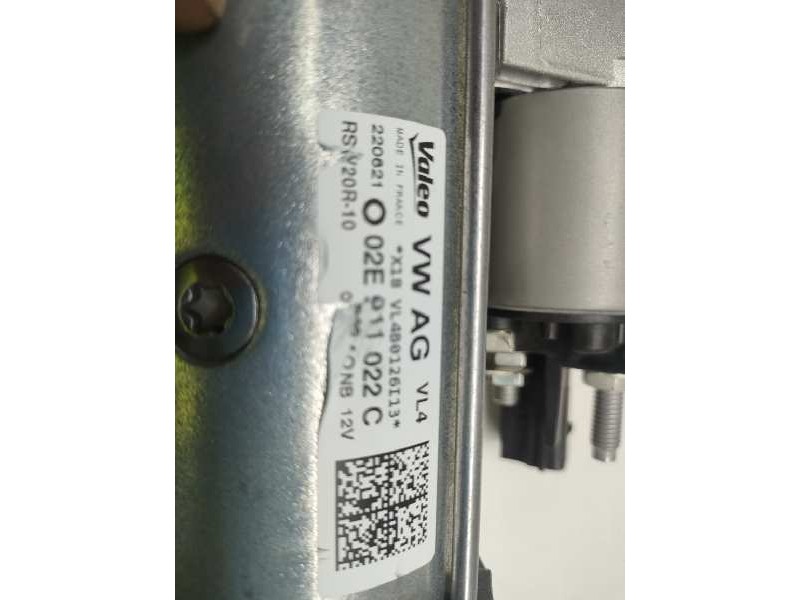 Recambio de motor arranque para volkswagen golf vii lim. (bq1) referencia OEM IAM 02E911022C  