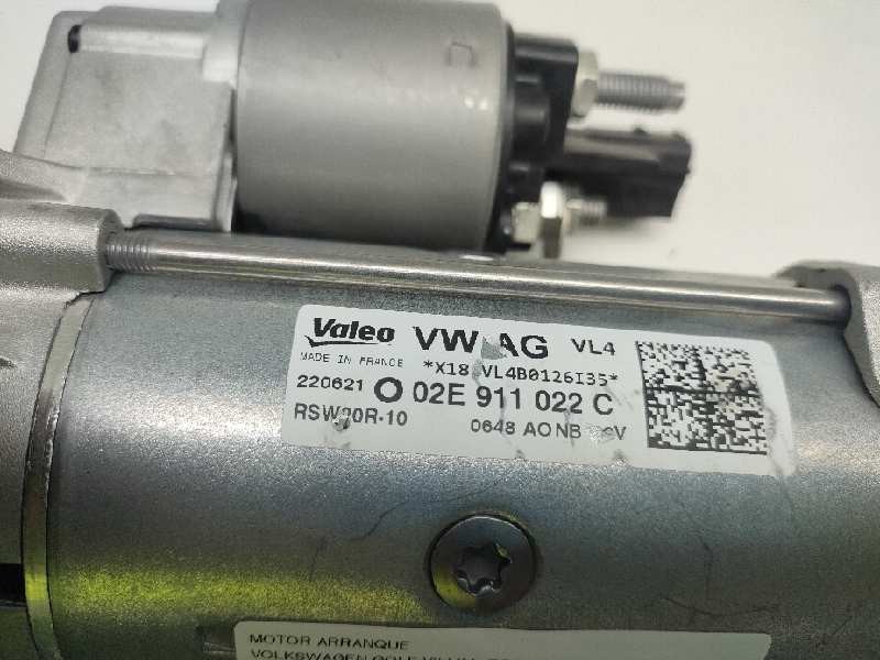 Recambio de motor arranque para volkswagen golf vii lim. (bq1) referencia OEM IAM 02E911022C  