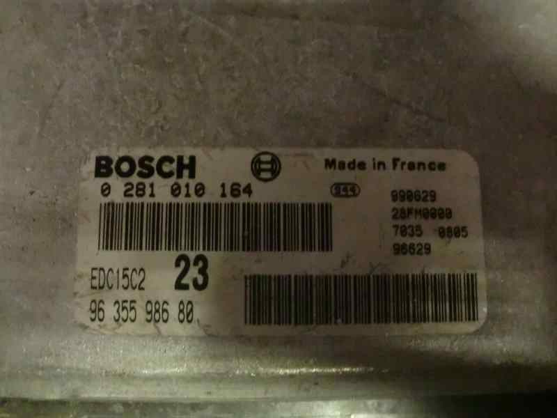 Recambio de centralita motor uce para citroen xantia berlina 2.0 hdi cat (rhy / dw10td) referencia OEM IAM 0281010164 284 52413