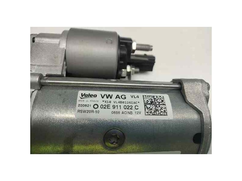 Recambio de motor arranque para volkswagen golf vii lim. (bq1) referencia OEM IAM 02E911022C  