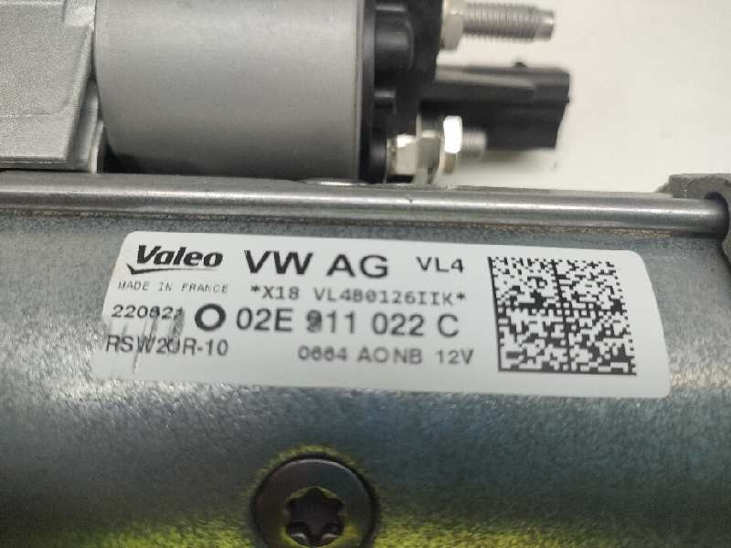 Recambio de motor arranque para volkswagen golf vii lim. (bq1) referencia OEM IAM 02E911022C  