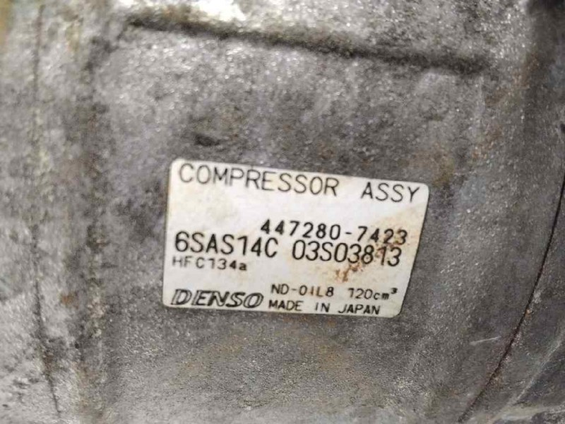 Recambio de compresor aire acondicionado para mercedes clase cla (w117) 2.1 cdi cat referencia OEM IAM 4472807423 6SAS14C 