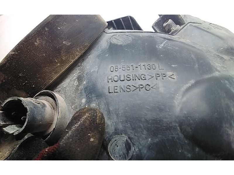 Recambio de faro izquierdo para renault clio ii fase i (b/cbo) 1.9 d referencia OEM IAM 085511130L  