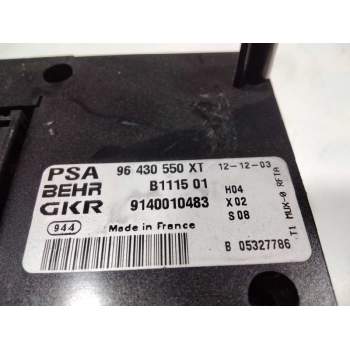 Recambio de mando climatizador para peugeot 206 berlina xt referencia OEM IAM 96430550XT  