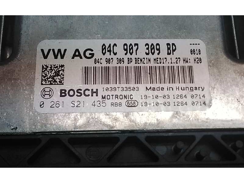 Recambio de centralita motor uce para seat ibiza (kj1) referencia OEM IAM 04C907309BP  