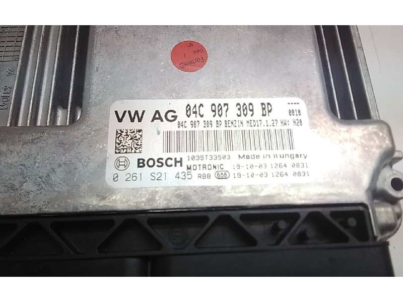 Recambio de centralita motor uce para seat ibiza (kj1) referencia OEM IAM 04C907309BP  