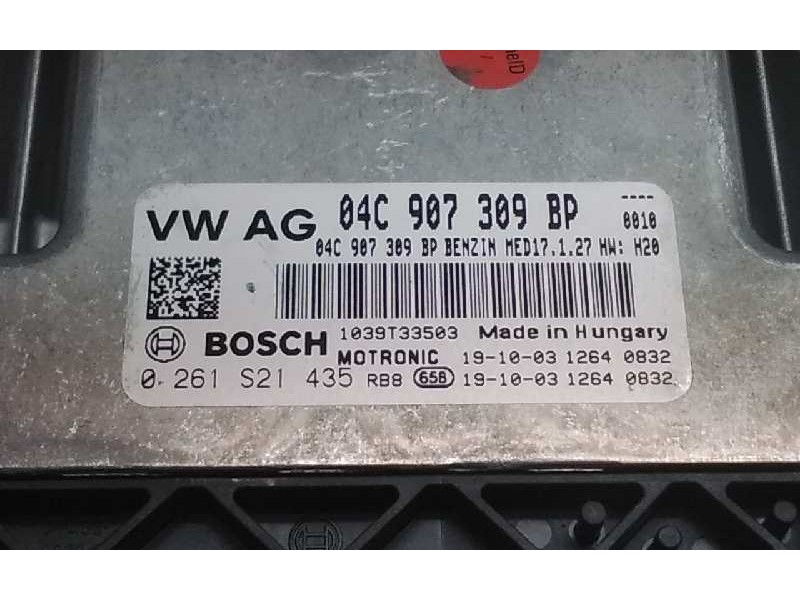 Recambio de centralita motor uce para audi q2 (gab) referencia OEM IAM 04C907309BP  