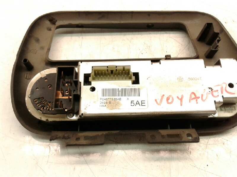 Recambio de mando calefaccion / aire acondicionado para chrysler voyager (gs) referencia OEM IAM P04677635AE  52827